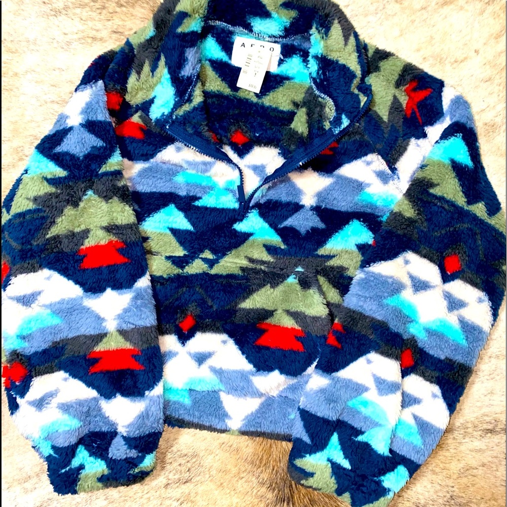 Sherpa pullover